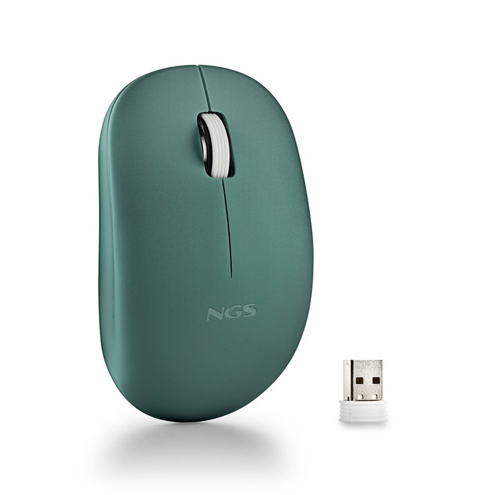 NGS Fog Pro Ratón Óptico Inalámbrico Verde 1000 DPI NGS Fog Pro Ratón Óptico Inalámbrico Verde 1000 DPI