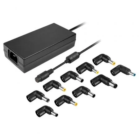 Leotec Cargador Portátil 120W con 10 Puntas para Notebook / Laptop Leotec Cargador Portátil 120W con 10 Puntas para Notebook / Laptop