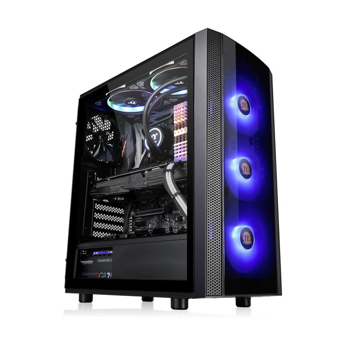 Thermaltake Versa J25 TG RGB Edition Negro