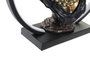 DKD Home Decor Decoración Luminosa Colonial Cobrizo Negro Resina LED USB 11 x 36 x 35.5 cm