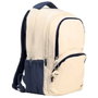 Milán Mochila Escolar Serie 1918 25L Beige y Azul Marino