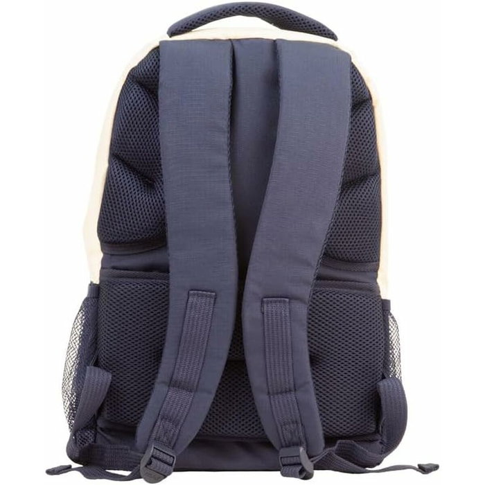 Milán Mochila Escolar Serie 1918 25L Beige y Azul Marino Milán Mochila Escolar Serie 1918 25L Beige y Azul Marino