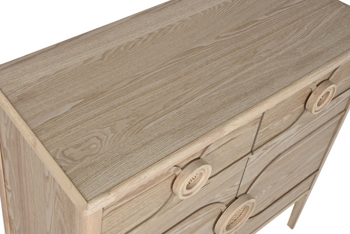 DKD Home Decor Aparador Natural Morefond en Abeto y MDF