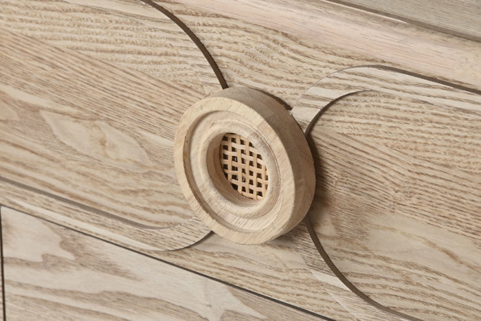 DKD Home Decor Aparador Natural Morefond en Abeto y MDF