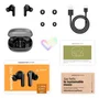 Energy Sistem Serenity ANC Auriculares True Wireless (TWS) con Cancelación Activa de Ruido -30dB, Bluetooth 5.4, 25h Autonomía, IPX4, Micrófono Quad, USB-C, Negro