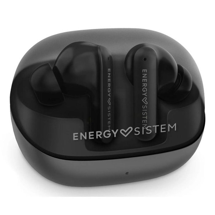 Energy Sistem Auriculares True Wireless Serenity ANC - Cancelación Activa de Ruido (-30dB), Bluetooth 5.4, 25h Batería, Estuche de Carga, Resistencia al Agua IPX4, Color Negro