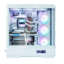 Zalman P50 DS White Midi Tower PC Blanco con Ventana de Vidrio y Iluminación RGB