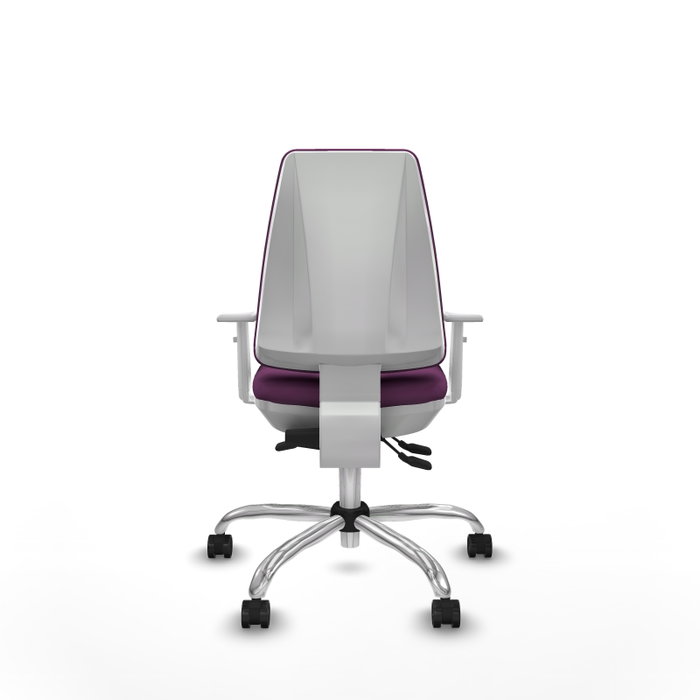 PIQUERAS Y CRESPO Silla de oficina Elche con mecanismo Asincro, Morado PIQUERAS Y CRESPO Silla de oficina Elche con mecanismo Asincro, Morado