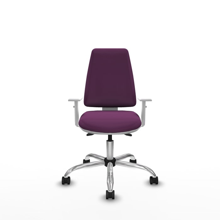 PIQUERAS Y CRESPO Silla de oficina Elche con mecanismo Asincro, Morado PIQUERAS Y CRESPO Silla de oficina Elche con mecanismo Asincro, Morado