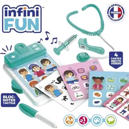 KD AAAAL87402 Doctor Kit - My Educational Doctor Kit - Más de 300 frases y 15 temas educativos para niños de 2 años