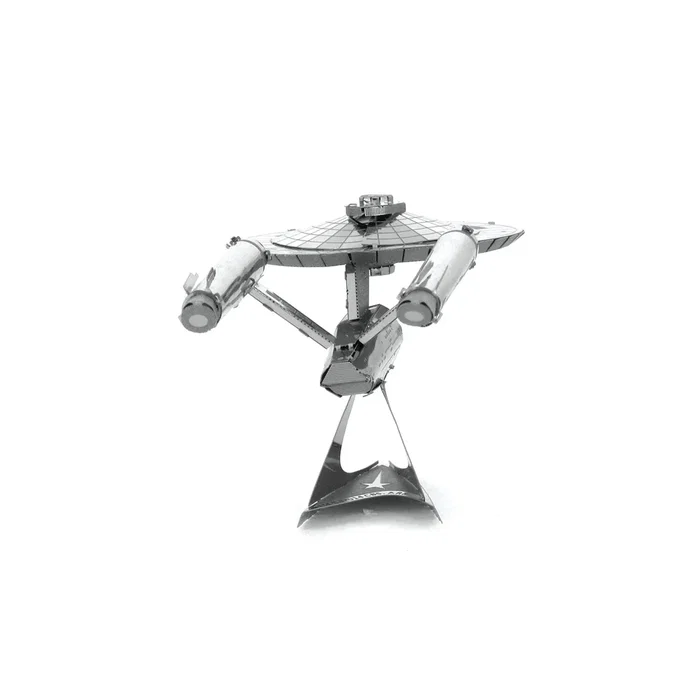 Metal Earth Maqueta 3D Metal USS Enterprise NCC-1701 Star Trek - Kit de Montaje sin Pegamento ni Soldadura