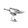 Metal Earth Maqueta 3D Metal USS Enterprise NCC-1701 Star Trek - Kit de Montaje sin Pegamento ni Soldadura