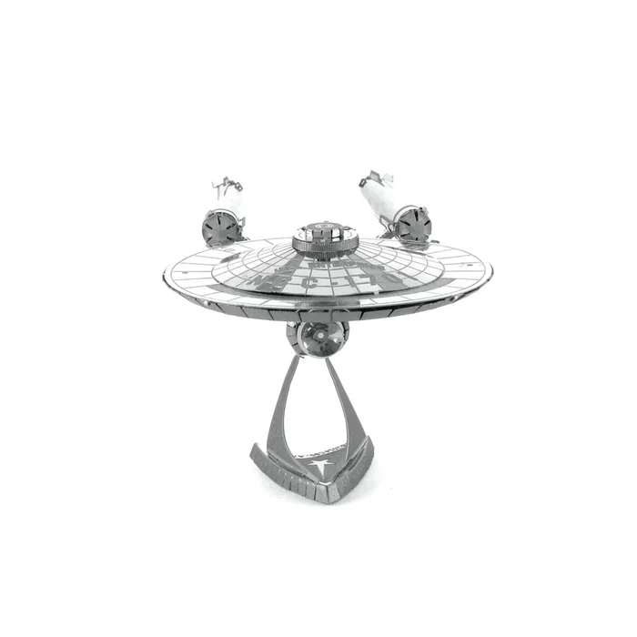 Metal Earth Maqueta 3D Metal USS Enterprise NCC-1701 Star Trek - Kit de Montaje sin Pegamento ni Soldadura