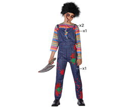 Disfraz Muñeco Sangriento Infantil