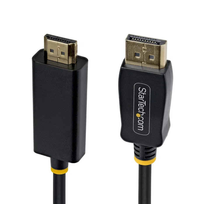 StarTech.com Cable Adaptador DisplayPort a HDMI 3m 4K 60Hz HDR con Conectores de Agarre StarTech.com Cable Adaptador DisplayPort a HDMI 3m 4K 60Hz HDR con Conectores de Agarre