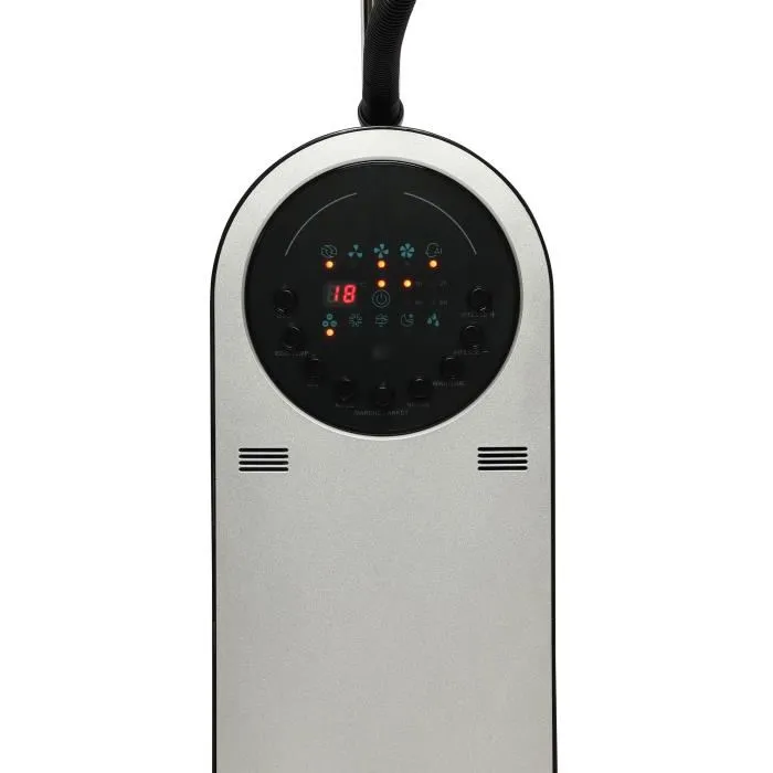 Oceanic Ventilador de Pie 3 en 1 con Ionizador de Aire, 95W, Ø40 cm, Pantalla LED, Mando a Distancia y Temporizador - Refrigerador y Purificador