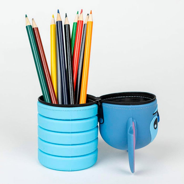 Cerdá Portatodo 3D Stitch Disney de Silicona 6,5x19x6,5cm