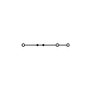 WAGO 2202-1301 Terminal de paso de 3 polos, gris, 2,5 mm²