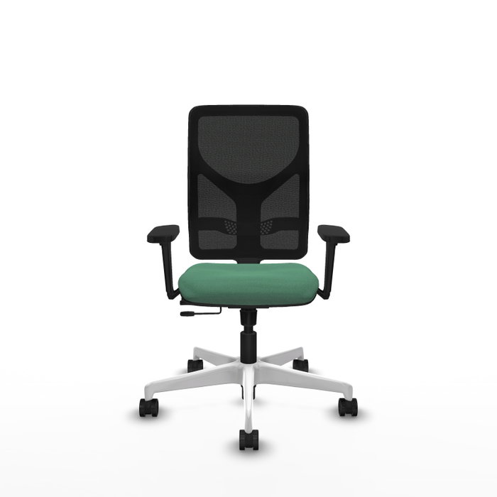 PIQUERAS Y CRESPO Silla de oficina Motilla con mecanismo Sincro/Traslack Verde esmeralda y Negro PIQUERAS Y CRESPO Silla de oficina Motilla con mecanismo Sincro/Traslack Verde esmeralda y Negro