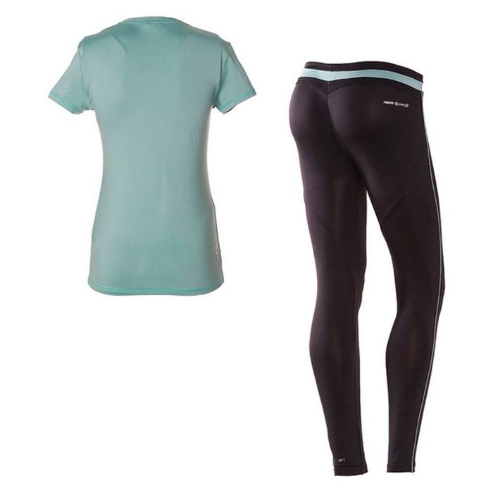Mallas Deportivas de Mujer Freddy WRUPS7D1 S Negro/Verde Mallas Deportivas de Mujer Freddy WRUPS7D1 S Negro/Verde