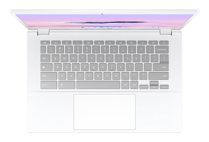 ASUS Chromebook Plus CX34 CX3402CVA-PQ1363 - Ordenador Portátil 14" Full HD (Intel Core 3 100U, 8GB RAM, 256GB UFS, ChromeOS) Blanco Perla - Teclado Español