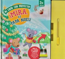 Saldaña, MI LIBRO CON PROYECTOR MIRA ES PAPA NOEL - Saldaña
