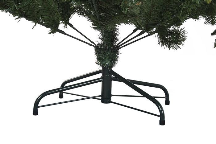 DKD Home Decor Árbol LED Verde de 210 cm con 1651 Ramas y Luz Cálida