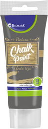 Bismark 328678 Chalk Paint Pintura Tiza Negro Mate Multisuperficies Tubo 75 ml