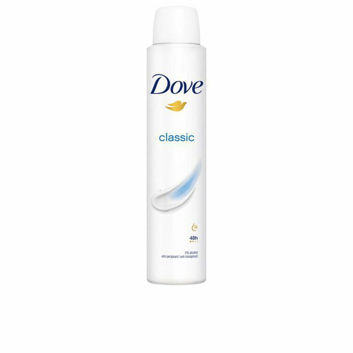 Dove Classic Desodorante Sin Alcohol 200 ml Spray Dove Classic Desodorante Sin Alcohol 200 ml Spray