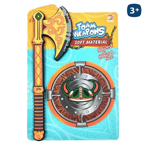 My Other Me Hacha Foam con Escudo 43 x 12,50 x 1,40 cm My Other Me Hacha Foam con Escudo 43 x 12,50 x 1,40 cm