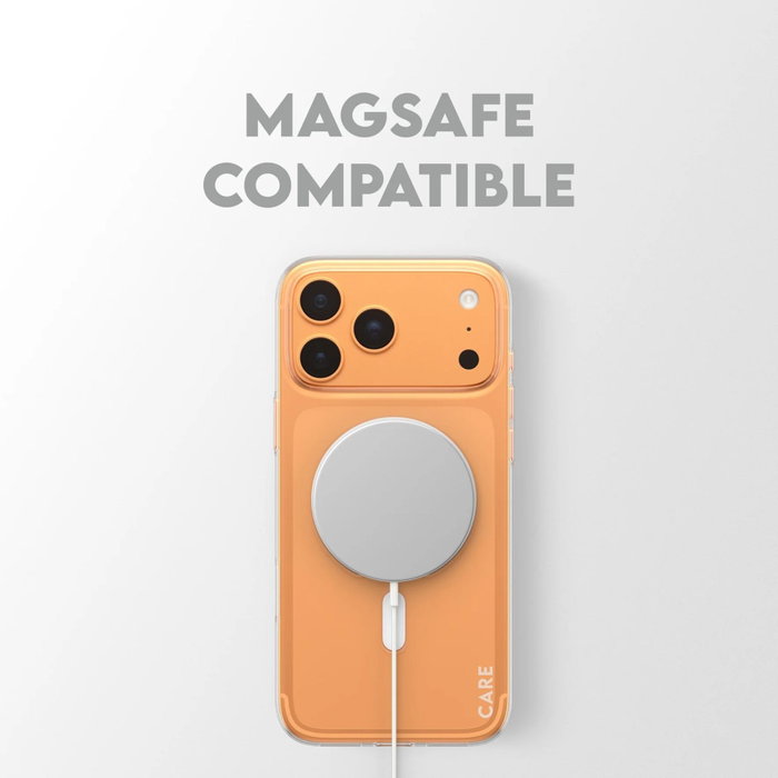 PanzerGlass CARE SL1M Funda Transparente con MagSafe para iPhone 17 Pro Max
