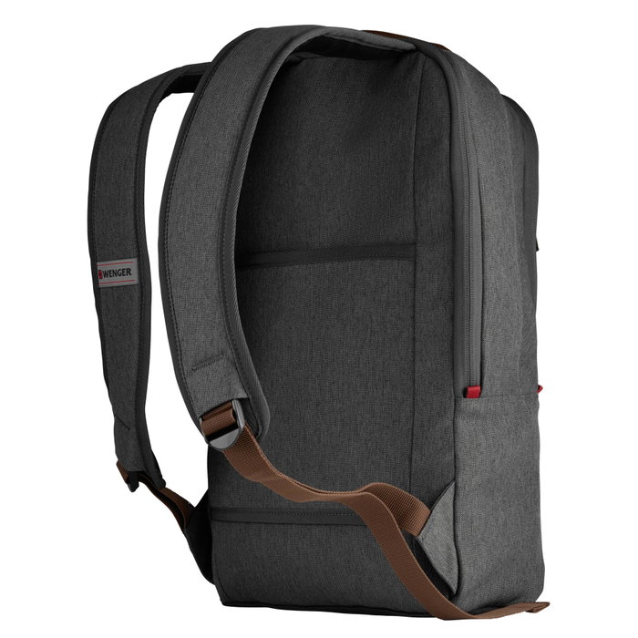 Wenger City Upgrade Mochila para Portátil de 16 pulgadas con Bolso Cruzado Gris