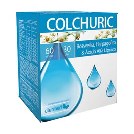 Dietmed Colchuric 60 comprimidos con Vitamina C para cartílagos