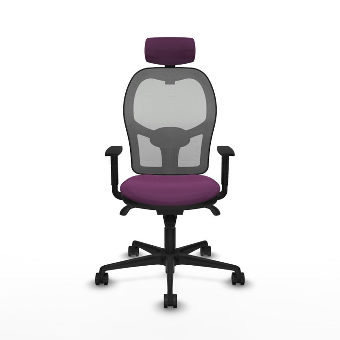 PIQUERAS Y CRESPO Silla de oficina Jorquera Morada y Gris PIQUERAS Y CRESPO Silla de oficina Jorquera Morada y Gris