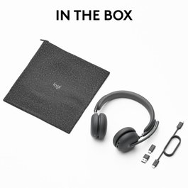 Logitech Zone Wireless 2 UC Grafito con receptor USB-C