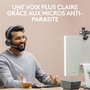 Logitech Zone Wireless 2 Auriculares Inalámbricos con Cancelación de Ruido Híbrida y Micrófono para Videollamadas y Negocios