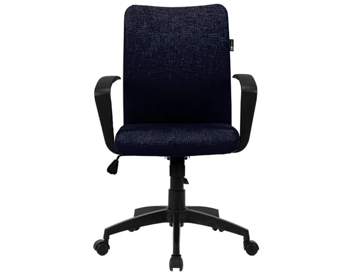 Q-connect Silla giratoria regulable en altura 895+110mm Negro