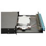 EQUIP Panel de empalme de fibra óptica 12 puertos SC-Duplex OM3 1U