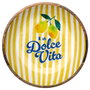 Home Deco Factory Ensaladera de Madera de Mango 33 cm Amarillo Dolce Vita