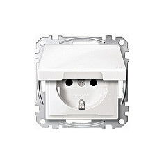 MERTEN MEG2314-0319 Toma de Corriente SCHUKO con Tapa Abatible, IP44