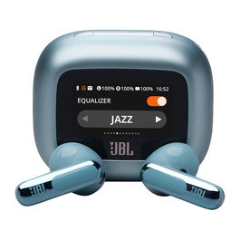 JBL Harman LIVE Flex 3 Auriculares True-Wireless Intrauditivos Bluetooth 5.2 con Cancelación de Ruido, Azul - Autonomía 24h, IP54
