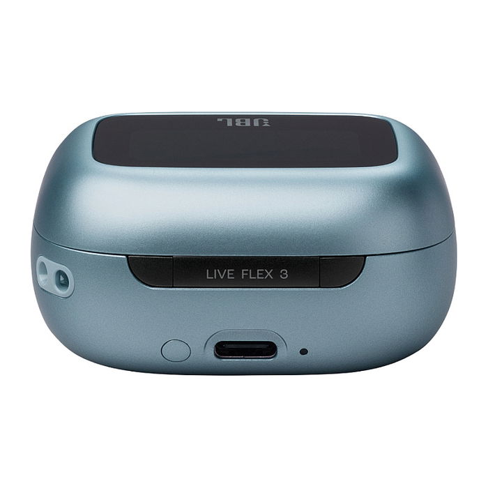 JBL Harman LIVE Flex 3 Auriculares True-Wireless Intrauditivos Bluetooth 5.2 con Cancelación de Ruido, Azul - Autonomía 24h, IP54