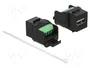 DeLOCK 86386 Módulo Keystone USB 2.0 A Hembra para Terminal de Bloque Negro