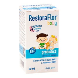 UGA NUTRACEUTICALS Restoraflor Baby Probióticos 20ml Complemento Alimenticio para Lactantes