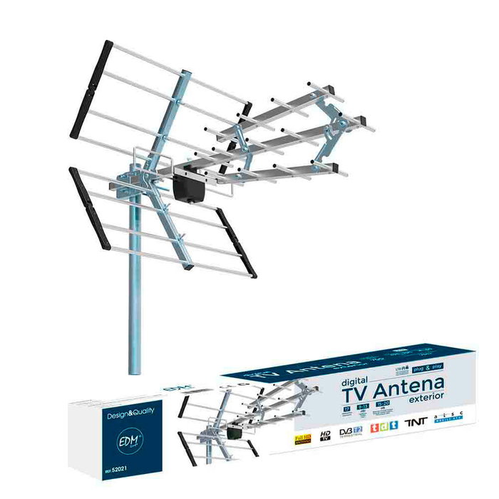 Edm Antena TV UHF Exterior 470-694 MHz