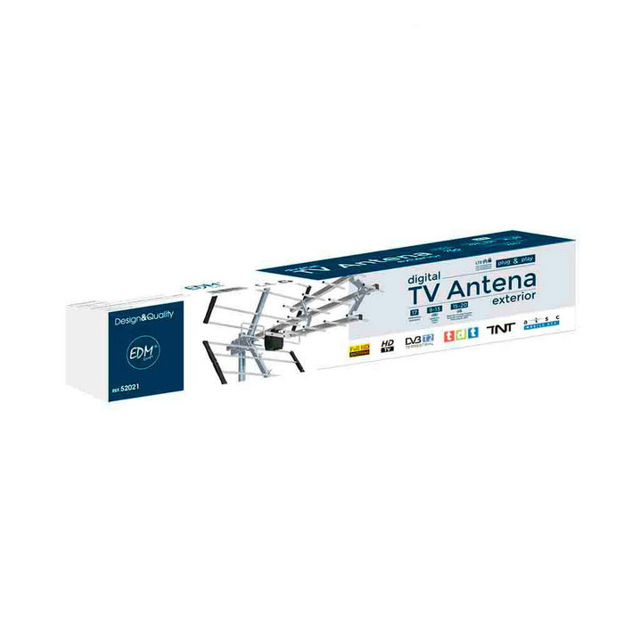 Edm Antena TV UHF Exterior 470-694 MHz