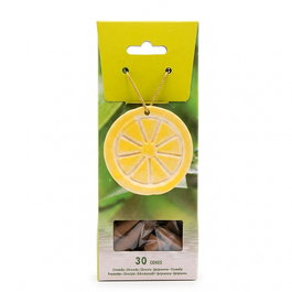Citronella Conos de incienso con quemador, 30 uds