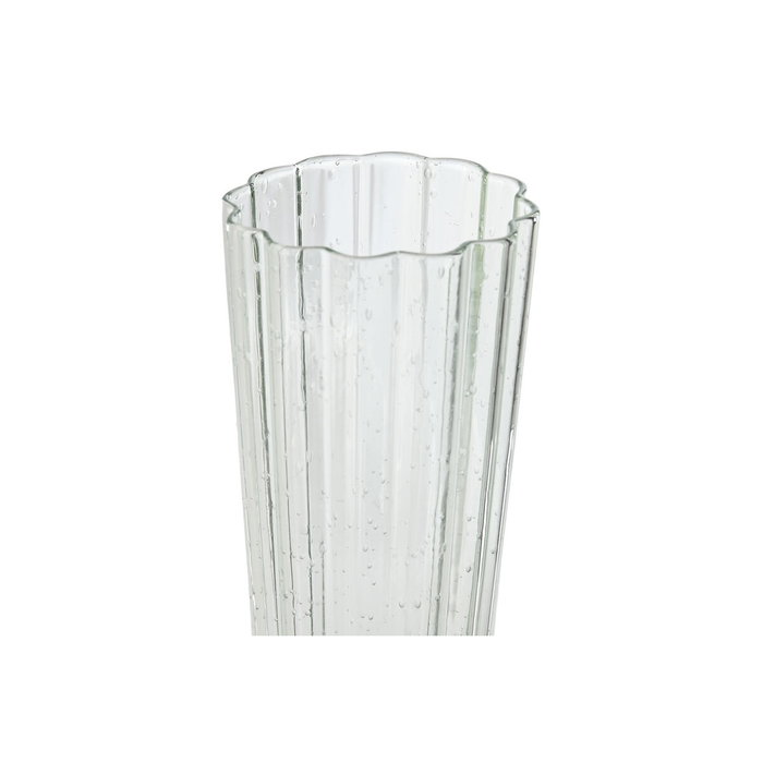 DKD Home Decor Set de 6 Copas de Cristal Burbujas Verde 230ml DKD Home Decor Set de 6 Copas de Cristal Burbujas Verde 230ml