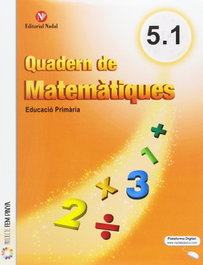 NADAL EDARCA EDITORIAL, Quadern matemàtiques 5e.primaria. Trimestral - VV.AA