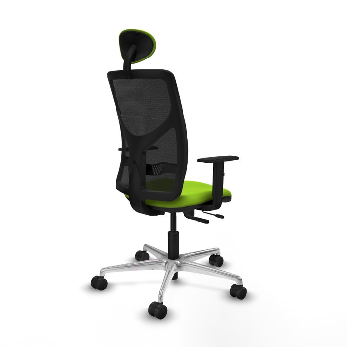 PIQUERAS Y CRESPO Silla de Oficina Motilla Pistacho y Negro con Mecanismo Sincro/Traslack PIQUERAS Y CRESPO Silla de Oficina Motilla Pistacho y Negro con Mecanismo Sincro/Traslack